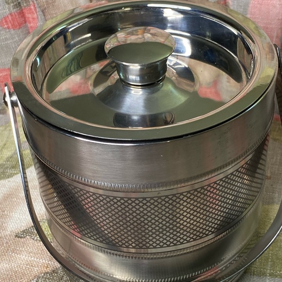 Il Mulino NY Small Ice Bucket Double Walled Stainless Steel India Nice Condition - Picture 2 of 7